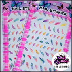 Pastel Feathers F057