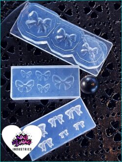 3D Silicon Mould - Bows #1 ~ Bows #2 ~ Bows #3