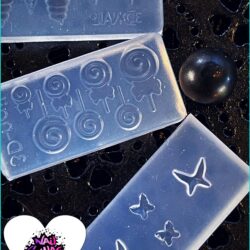 3D Silicon Mould - 'I Scream' #1 'Lolly-Pops' #2 & 'Butterflies' #3