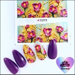 Water Transfers ~ Poppies #C272