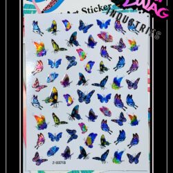 Butterflies ~ Coloured Holographic #3715