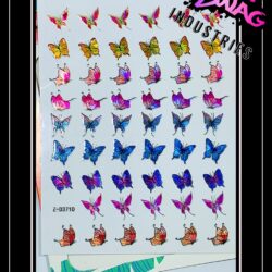 Butterflies ~ Coloured Holographic #3710