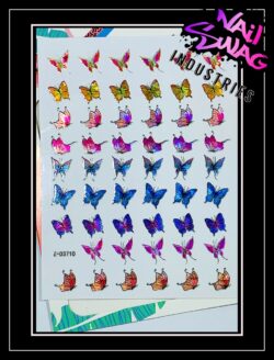 Butterflies ~ Coloured Holographic #3710