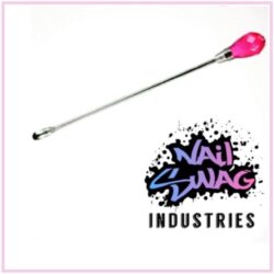 Hot Pink Crystal Pigment stirring/mini spoon