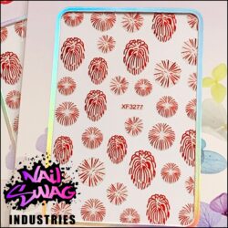 Drips ~ Holo Red Fireworks XF3277