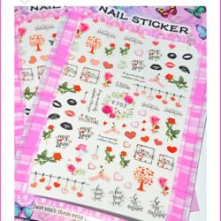 Valentine Sticker Sheet #F702