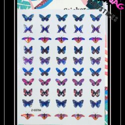 Butterflies ~ Coloured Holographic #3704