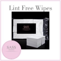 Lint Free Wipes ~ White