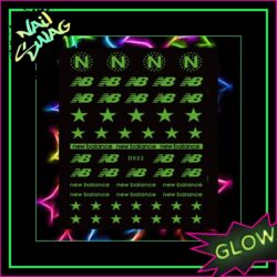 New Balance Designer GLOW Stickers #022