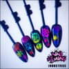 Nail Sticker China fans 1 ~ Multi Colour ##395 - Image 2