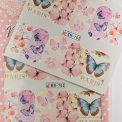 Water Transfers ~Pastel Butterflies #BN-702