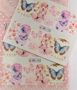 Water Transfers ~Pastel Butterflies #BN-702
