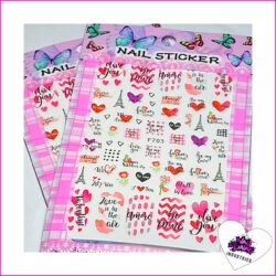Valentine Sticker Sheet #F703