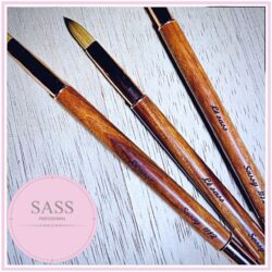 #8 SASSY Acrylic Brush ~ Pure Kolinsky