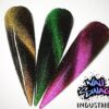 5D Cat Eye Chameleon Magnetic Pigment ~ Gold - Image 2