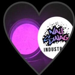 Purple Transparent  Glow Powder