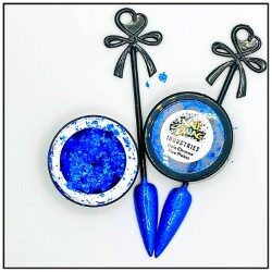 Chrome Flakes ~ Blue Holographic