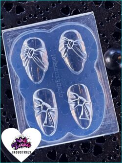 3D Silicon Mould - Large Bows