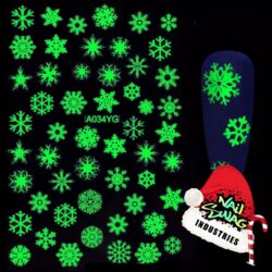 Glow in the Dark Snowflakes #34YG