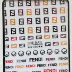 FENDI Designer Stickers #144