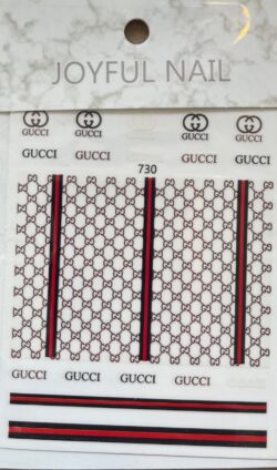 GUCCI Designer Stickers #730