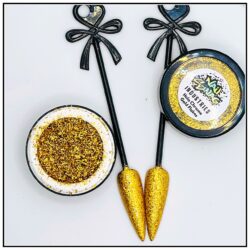 Chrome Flakes ~ Gold Holographic