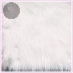 Fluffy Photo Mats ~ White